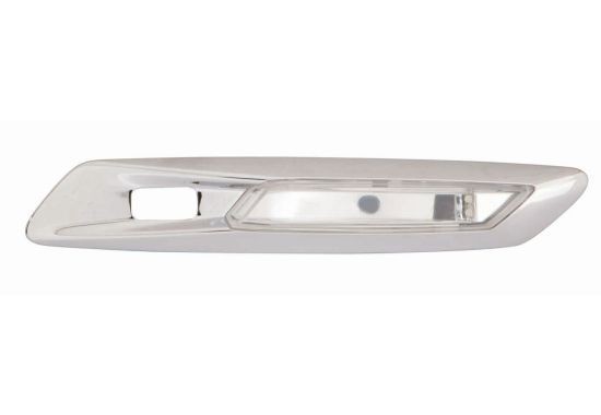ABAKUS Crystal clear, chrome, Left Front, with bulb holder, LED Lamp Type: LED Indicator 444-1415L3AQ buy