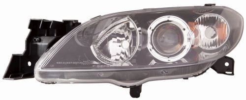 216-1150L-LD-EM ABAKUS Headlight MAZDA Left, HB3, H7, with indicator, without motor for headlamp levelling, P20d, PX26d