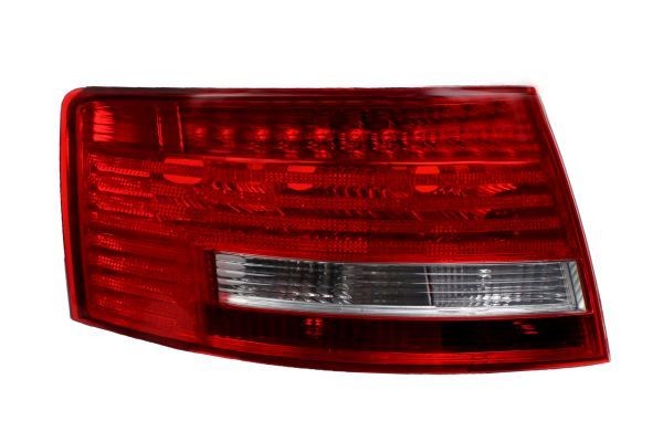 446-1903L-LD-UE ABAKUS Tail lights AUDI Left, Outer section, LED, P21W, PY21W, H21W, red, without bulb holder, without bulb