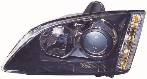 ABAKUS 431-1167L-LEAM2 Headlight Left, H7, H1, without electric motor, with bulb holder, Housing with black interior, PX26d, P14.5s