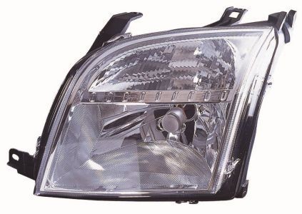 ABAKUS Headlamps LED and Xenon FORD Fiesta Mk5 Saloon (JAS, JBS) new 431-1155L-LD-EM