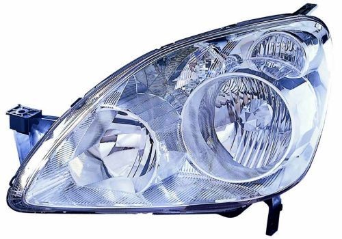 217-1154L-LD-EM ABAKUS Headlight HONDA Left, H1/H1, W5W, WY21W, Crystal clear, without bulb holder, without bulb, P14.5s