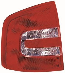 665-1912L-UE Rear tail light 665-1912L-UE ABAKUS Left, W3W, P21W, PY21W, without bulb holder, without bulb