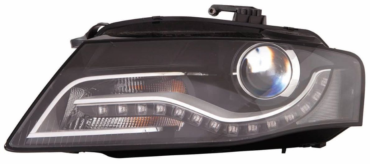 ABAKUS 446-1122LMLEHM2 Headlight Left, D3S, LED, Bi-Xenon, dark, with daytime running light, for right-hand traffic, without ballast, with motor for headlamp levelling, without glow discharge lamp, without control unit for Xenon, without bulbs, PK32d-5