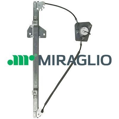 MIRAGLIO 30/1670 Window regulator Right, Operating Mode: Electronic, without electric motor, with comfort function