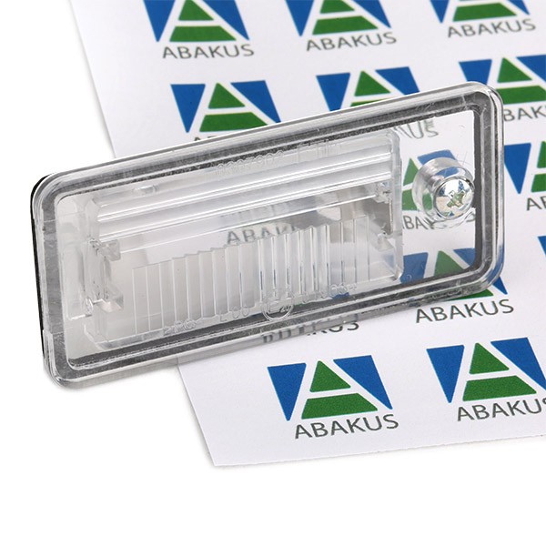 ABAKUS 003-07-902 Licence Plate Light Right, without bulb