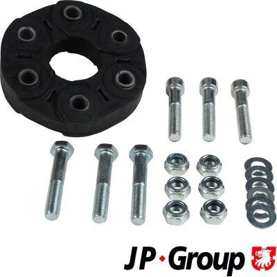 JP GROUP 1353801200 Drive shaft coupler Bolt Hole Circle Ø: 100mm, with attachment material