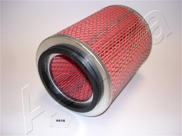 ASHIKA 20-09-997 Air filter 206mm, 155,8mm, Filter Insert