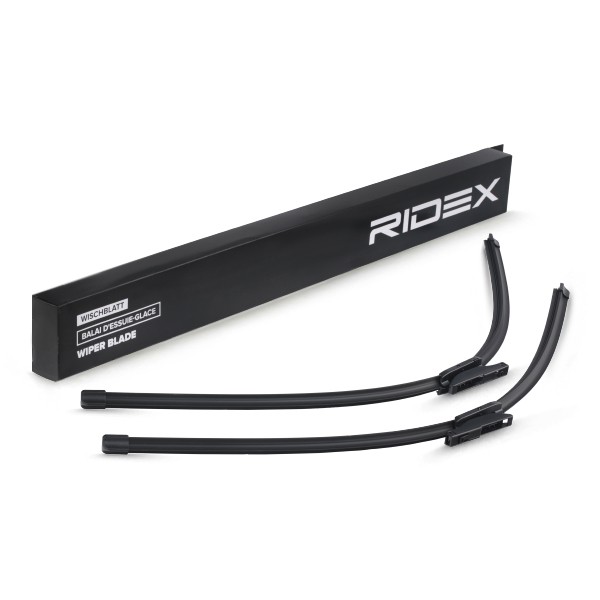 RIDEX 298W0027 Wiper blade 800, 750 mm Front, Flat wiper blade, Beam