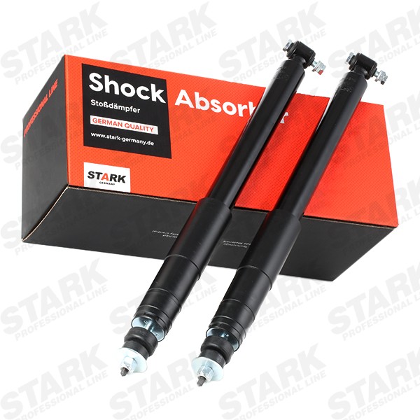 STARK SKSA-0132900 Shock absorber Front Axle, Gas Pressure, 530x440 mm, Twin-Tube, Absorber does not carry a spring, Telescopic Shock Absorber, Top pin, Bottom eye
