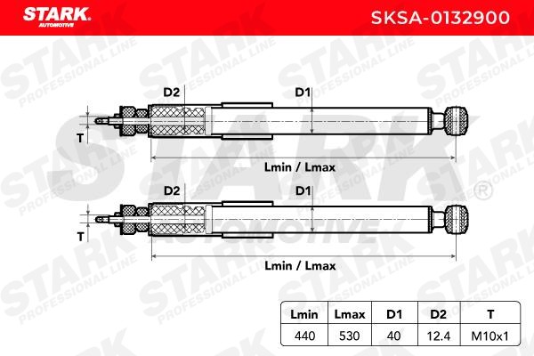SKSA0132900 Federbein STARK SKSA-0132900 - Große Auswahl - stark reduziert