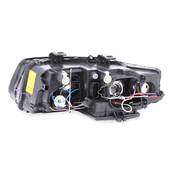 ABAKUS 441-1146R-ND-EM Head lights Right, H7/H7, Crystal clear, with indicator, with bulb holder, without motor for headlamp levelling, PX26d