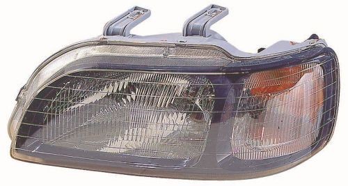 217-1122L-LD-EM ABAKUS Headlight HONDA Left, H4, Crystal clear, with indicator, for right-hand traffic, without motor for headlamp levelling, P43t