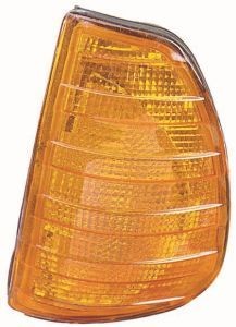 ABAKUS 440-1605LBWE-Y Side indicator yellow, Left Front, with bulb holder, P21W