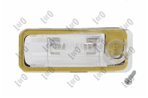003-13-905 ABAKUS Number plate light AUDI both sides, with bulb