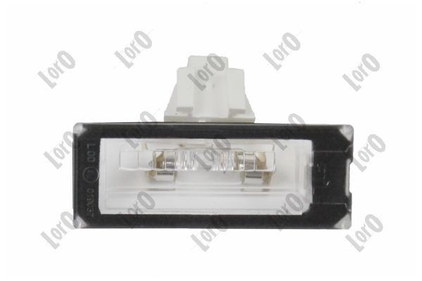 ABAKUS 016-53-905 Licence Plate Light both sides, with bulb