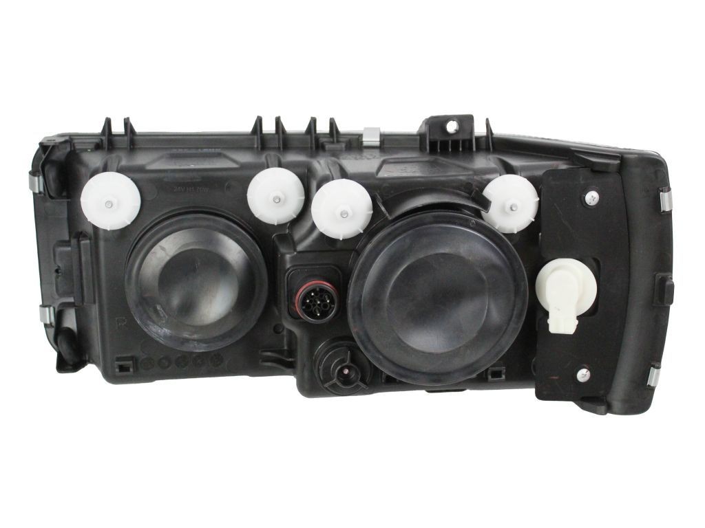 ABAKUS 450-1101R-LD-EM Head lights Right, P21W, W5W, H7/H1, without motor for headlamp levelling, BA15s, PX26d, P14.5s