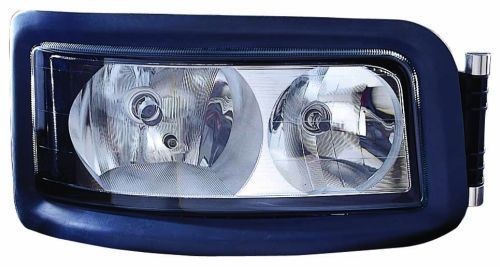 ABAKUS 449-1101L-LD-EM Headlight Left, W5W, H7/H7, with motor for headlamp levelling, PX26d