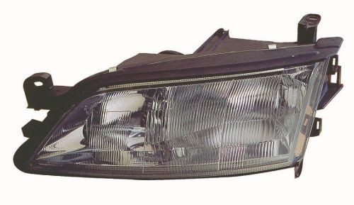 ABAKUS Right, H1, H7, without motor for headlamp levelling, P14.5s, PX26d Front lights 442-1114R-LD-EM buy