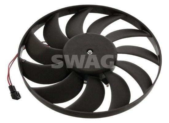 SWAG 30 94 6563 Fan, radiator Ø: 345 mm, 12V, 350W