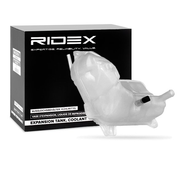 RIDEX with sensor, without lid Expansion tank, coolant 397E0033 buy