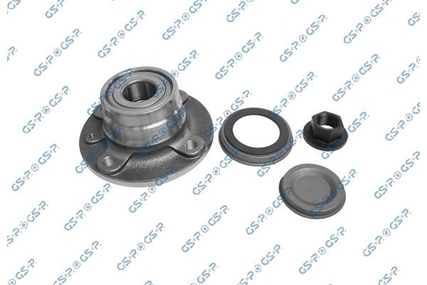 GSP 9227023K Wheel bearing kit with integrated ABS sensor, 123 mm