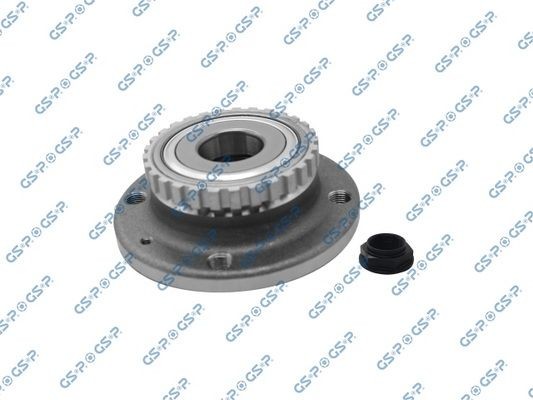 GSP 9232013K Wheel bearing kit with ABS sensor ring, 128 mm