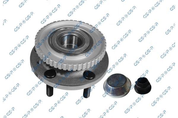 GSP 9235011K Wheel bearing kit Front Axle Left, Front Axle Right, with ABS sensor ring, 136 mm