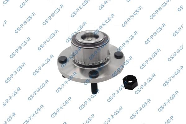 9325026K GSP Wheel bearings SMART Front axle both sides, with integrated ABS sensor, 137 mm