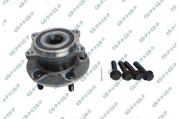 GSP 9327044K Wheel bearing kit with integrated ABS sensor, 140,5 mm