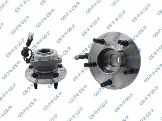 GSP 9330008 Wheel bearing kit with integrated ABS sensor, 151 mm