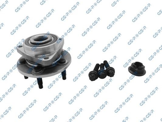 GSP 9333080K Wheel bearing kit with integrated ABS sensor, 136 mm