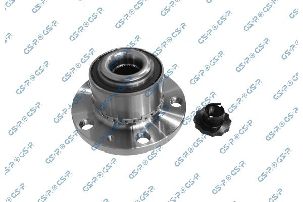 GSP 9336013K Wheel bearing kit with integrated ABS sensor, 120,6 mm