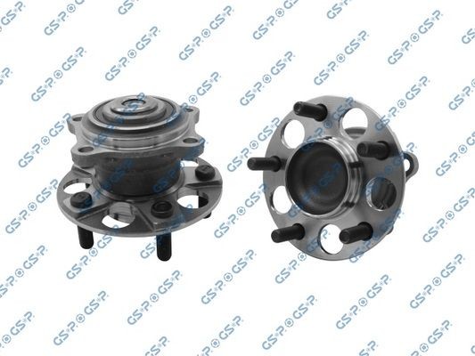 GSP 9400165 Wheel bearing kit Rear Axle Left, Rear Axle Right, with integrated ABS sensor, 143 mm