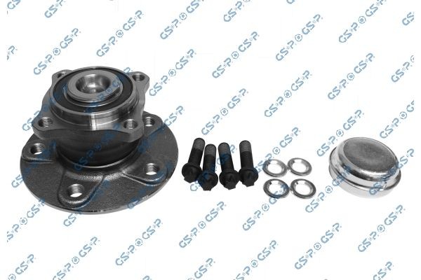 GSP 9400240K Wheel bearing kit Rear Axle Left, Rear Axle Right, with integrated ABS sensor, 143 mm