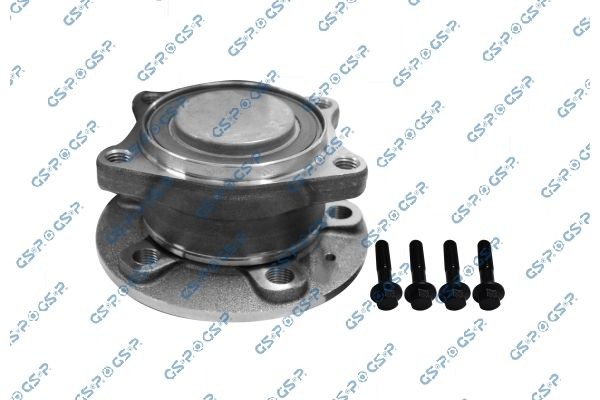 GSP 9400285K Wheel bearing kit Rear Axle Left, Rear Axle Right, with integrated ABS sensor, 136 mm