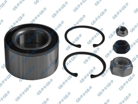 GSP GK0593 Wheel bearing kit Front Axle Left, Front Axle Right, 64 mm