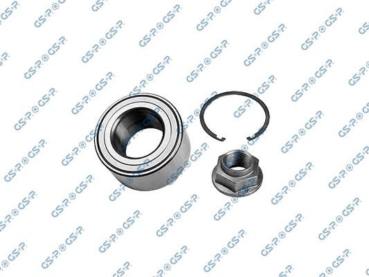 GSP GK7538 Wheel bearing kit Front Axle Left, Front Axle Right, with integrated ABS sensor, 84 mm