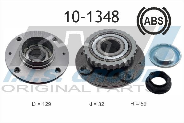 IJS GROUP 10-1348 Wheel bearing kit 3739.17