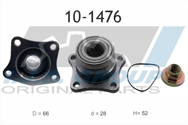 IJS GROUP 10-1476 Wheel bearing kit 4245002030