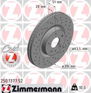 ZIMMERMANN SPORT COAT Z 250137752 Coolant circuit seals Ford Mondeo Mk5 Estate 2.0 EcoBoost 240 hp Petrol 2017 price