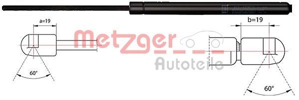 METZGER 2110483 Boot struts FORD S-MAX 2009 in original quality