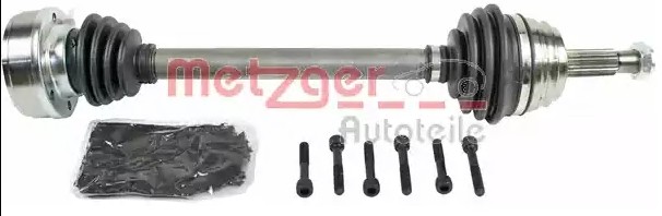 METZGER 7210001 Drive shaft Front Axle Left, 540mm