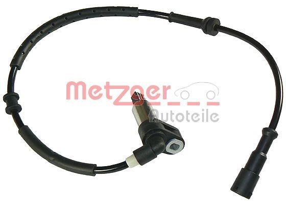 METZGER 0900593 ABS sensor Rear Axle Left, for vehicles without ESP