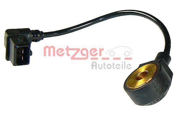 Engine knock sensor METZGER with cable, OE-part - 0907065