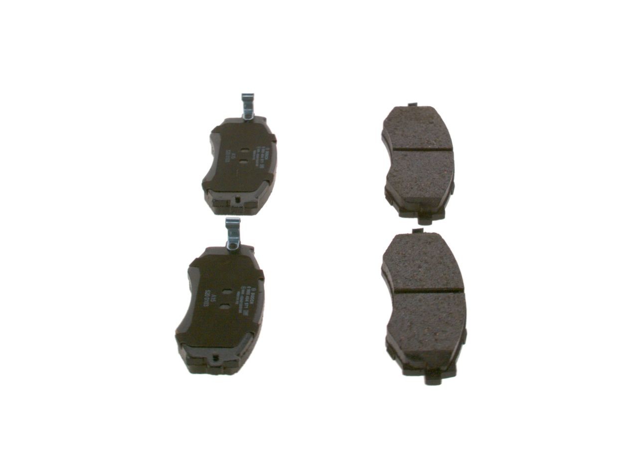 0986494571 Disc brake pads BOSCH E1 90R-02A0125/0186 review and test