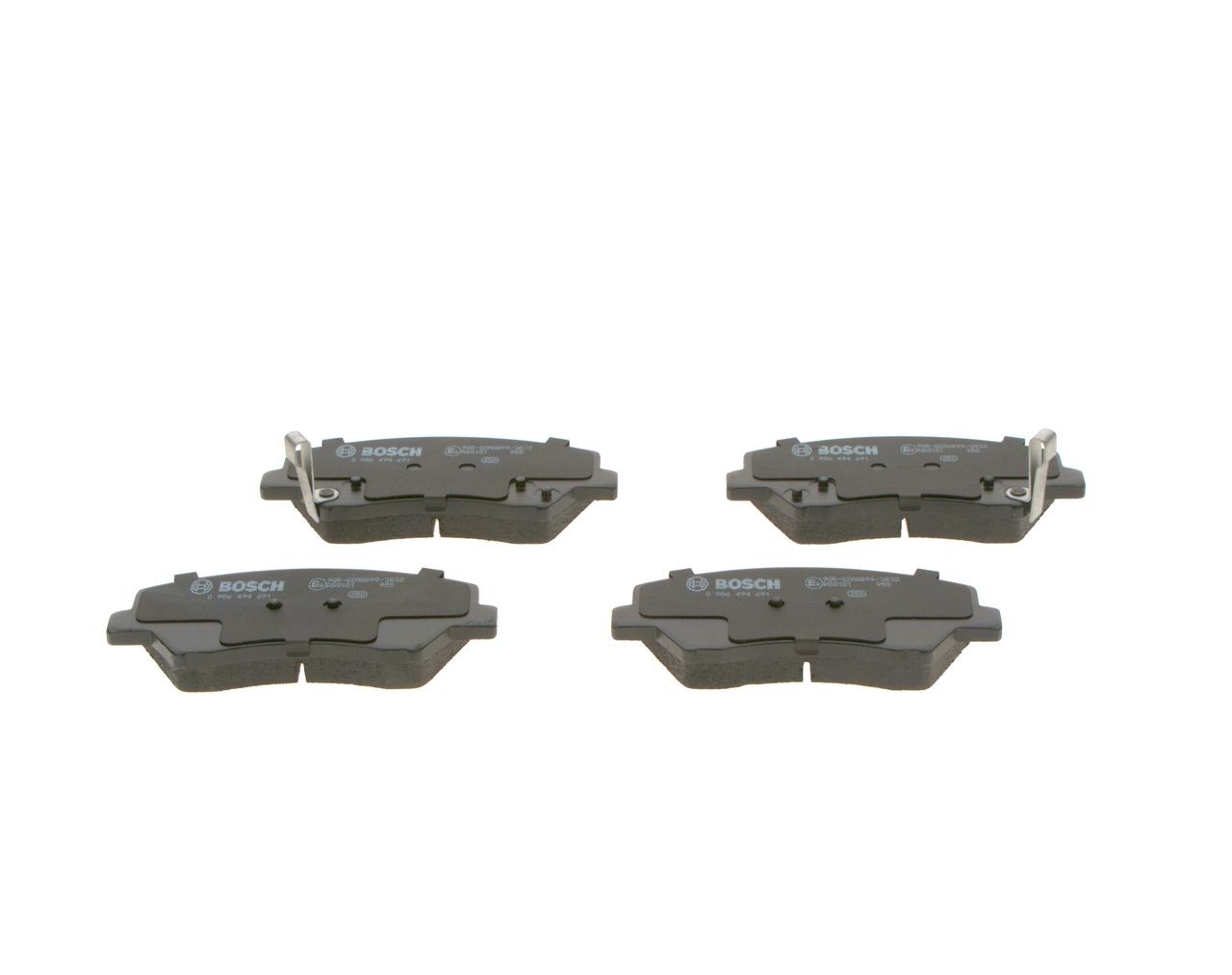 0986494691 Disc brake pads BOSCH E9 90R-02A0899/3832 review and test