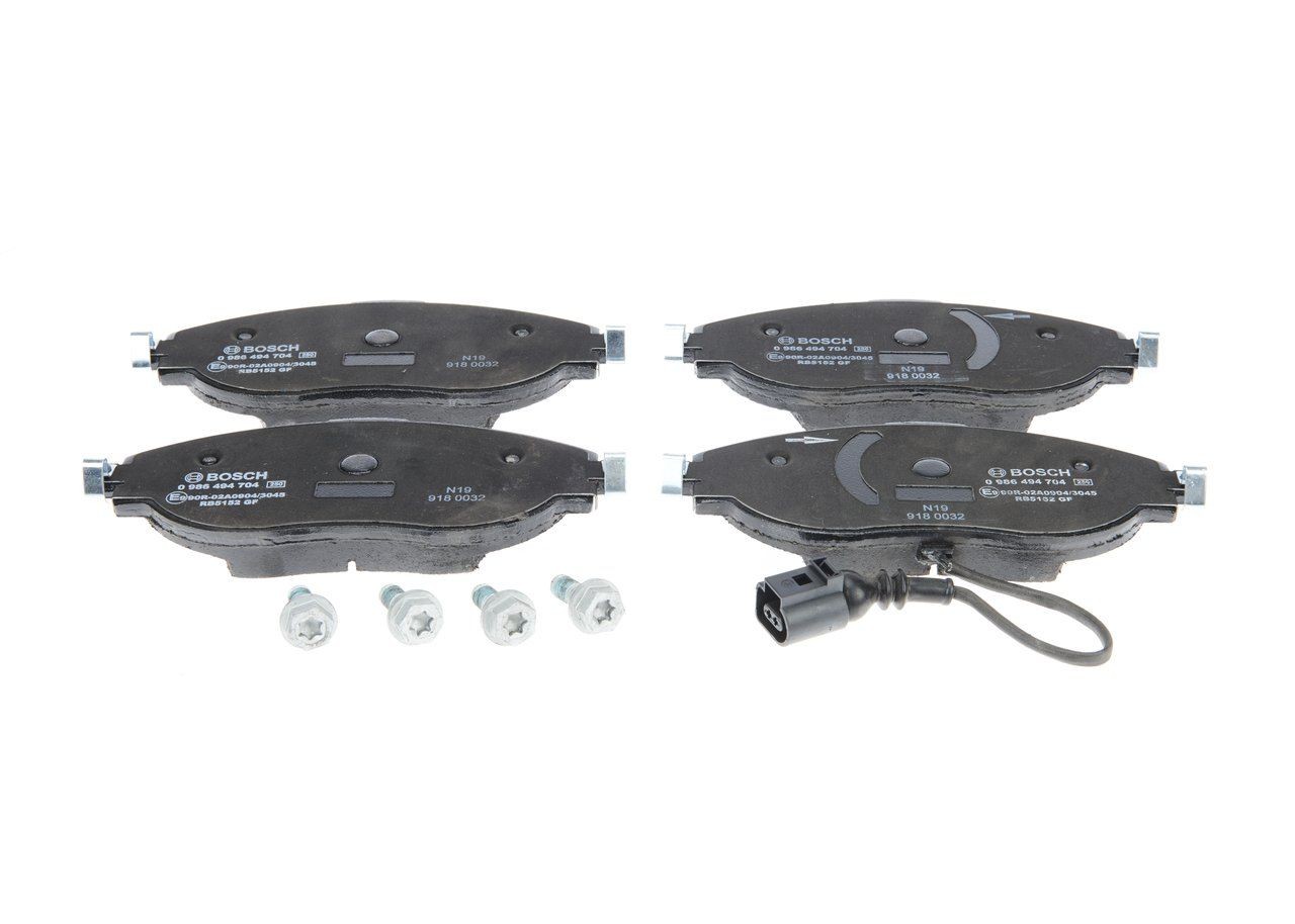 BOSCH Brake pad set, disc brake BP1699 buy online
