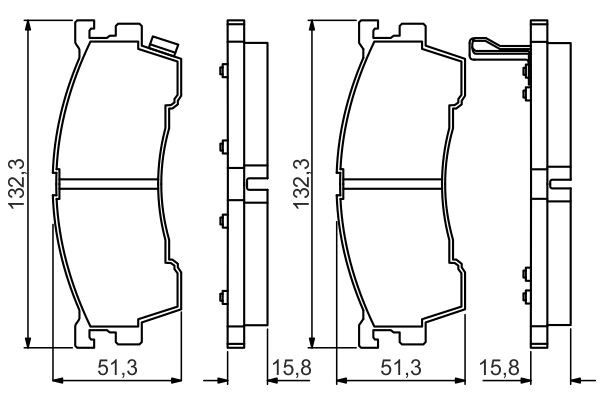 BOSCH 0 986 495 265 Brake pad set FORD USA experience and price