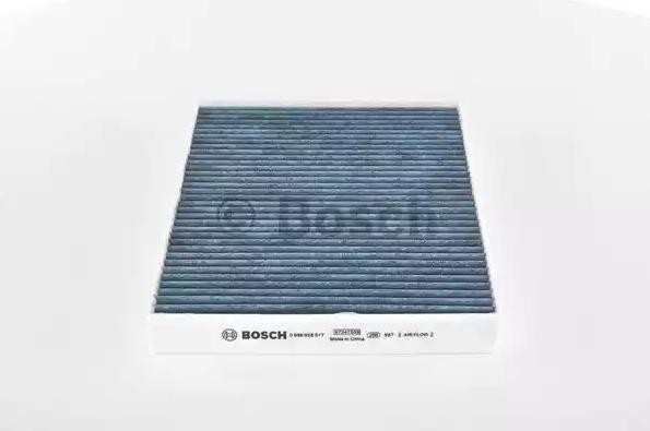 0986628517 Air con filter A 8517 BOSCH Activated Carbon Filter, 278 mm x 218 mm x 34 mm, FILTER+